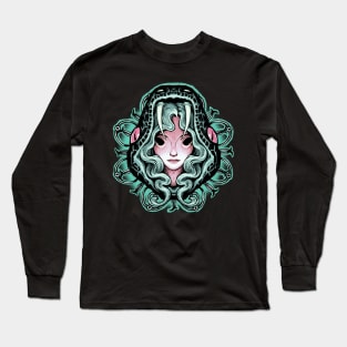 Serpent Girl Long Sleeve T-Shirt